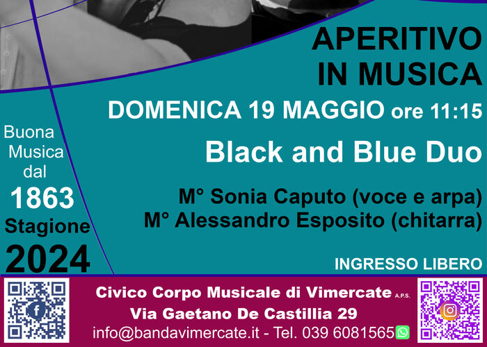 Aperitivo in musica di maggio 2024