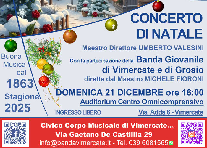 Concerto di Natale 2025