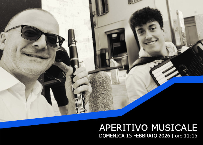 Aperitivo in musica di febbraio 2026