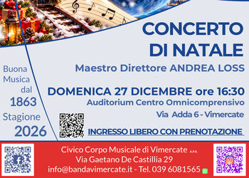 Concerto di Natale 2026