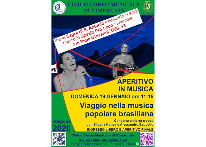 Aperitivo in Musica di gennaio