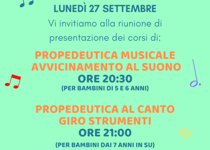 Incontro di presentazione 2021/22
