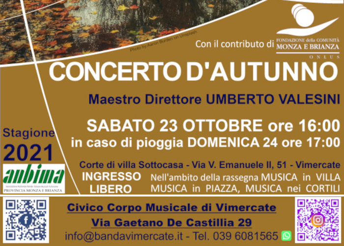 Concerto d'autunno 2021