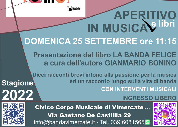 Aperitivo in musica di settembre 2022